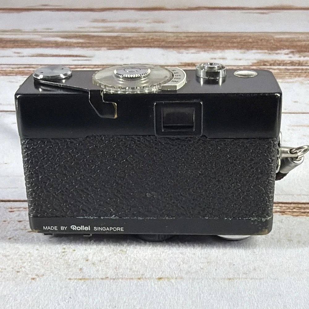 Vintage Rollei B35 35mm Compact Film Camera Carl Zeiss Black Used